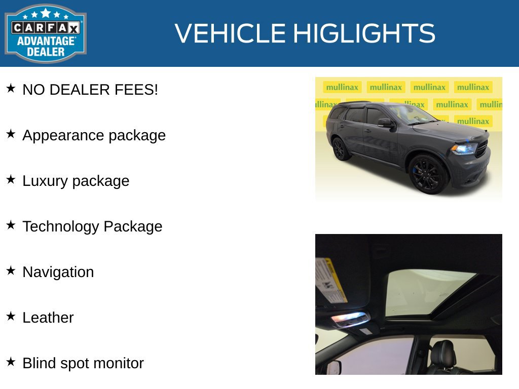 Used 2018 Dodge Durango GT w/ Premium Group RWD image 11
