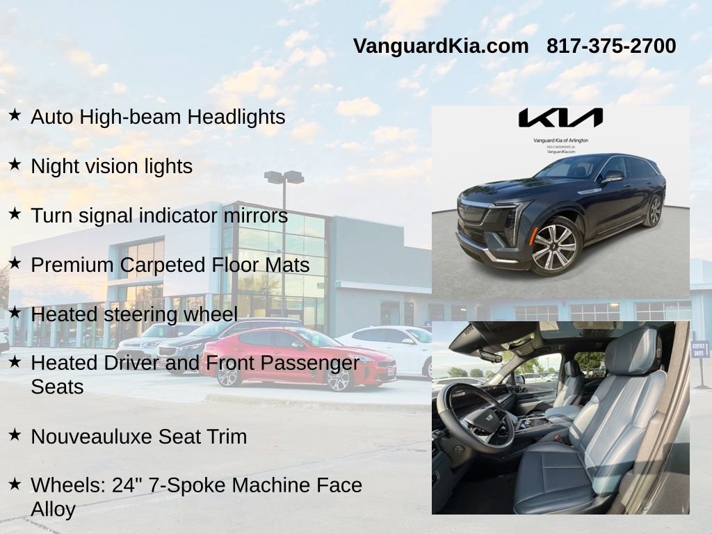 Used 2025 Cadillac Escalade IQ Luxury 2 w/ LPO, Premium Carpet Package AWD/4WD image 18