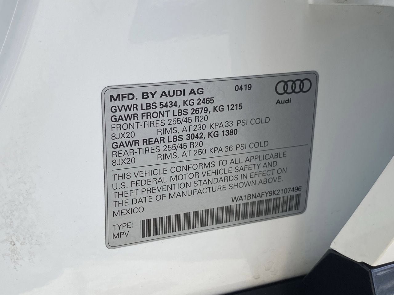 Used 2019 Audi Q5 2.0T Premium Plus w/ Premium Plus Package AWD/4WD image 35