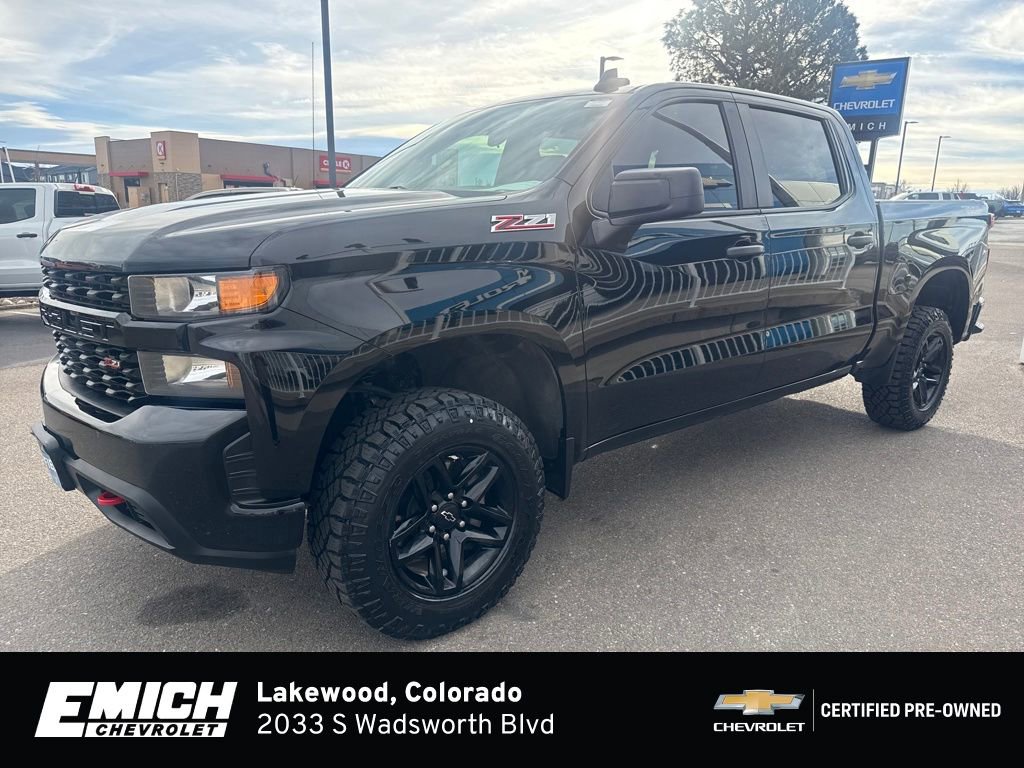 Certified 2021 Chevrolet Silverado 1500 Custom Trail Boss