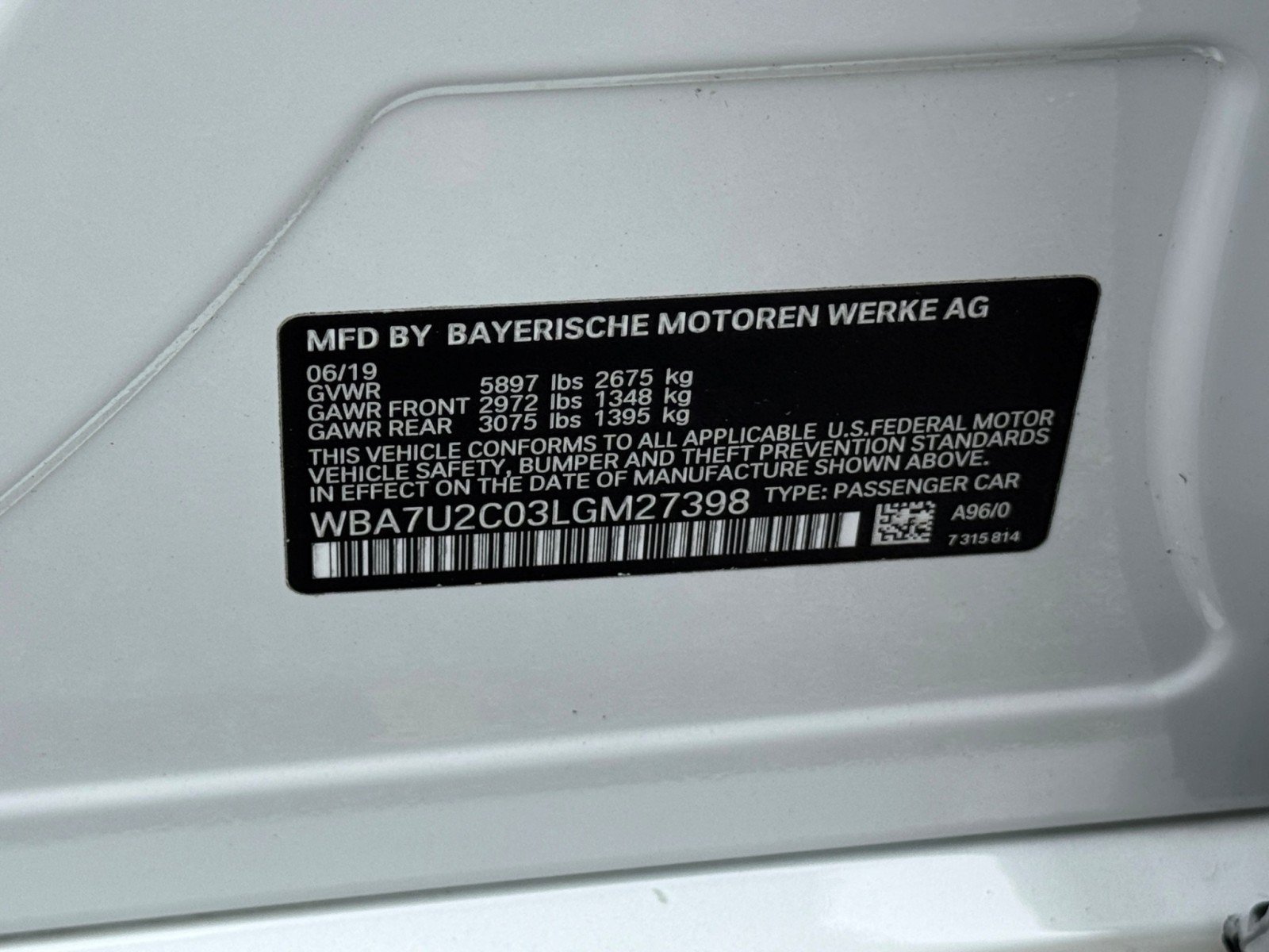 Used 2020 BMW 750i xDrive w/ Executive Package AWD/4WD image 52