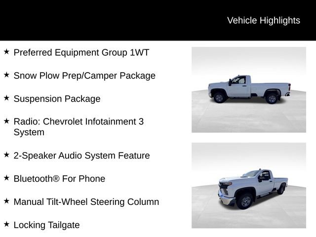 Certified 2022 Chevrolet Silverado 2500 W/T w/ WT Fleet Convenience Package AWD/4WD image 11