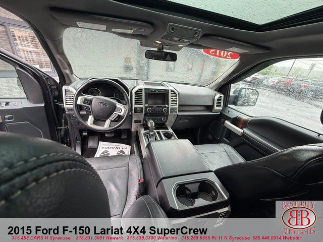 Used 2015 Ford F150 Lariat AWD/4WD image 13