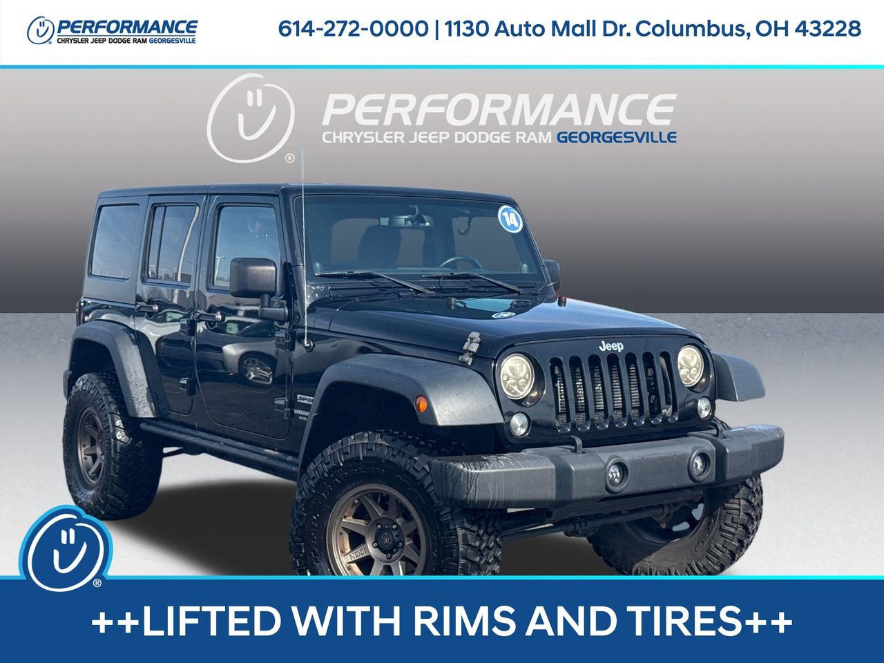 Used 2014 Jeep Wrangler Unlimited Sport w/ Quick Order Package 24S