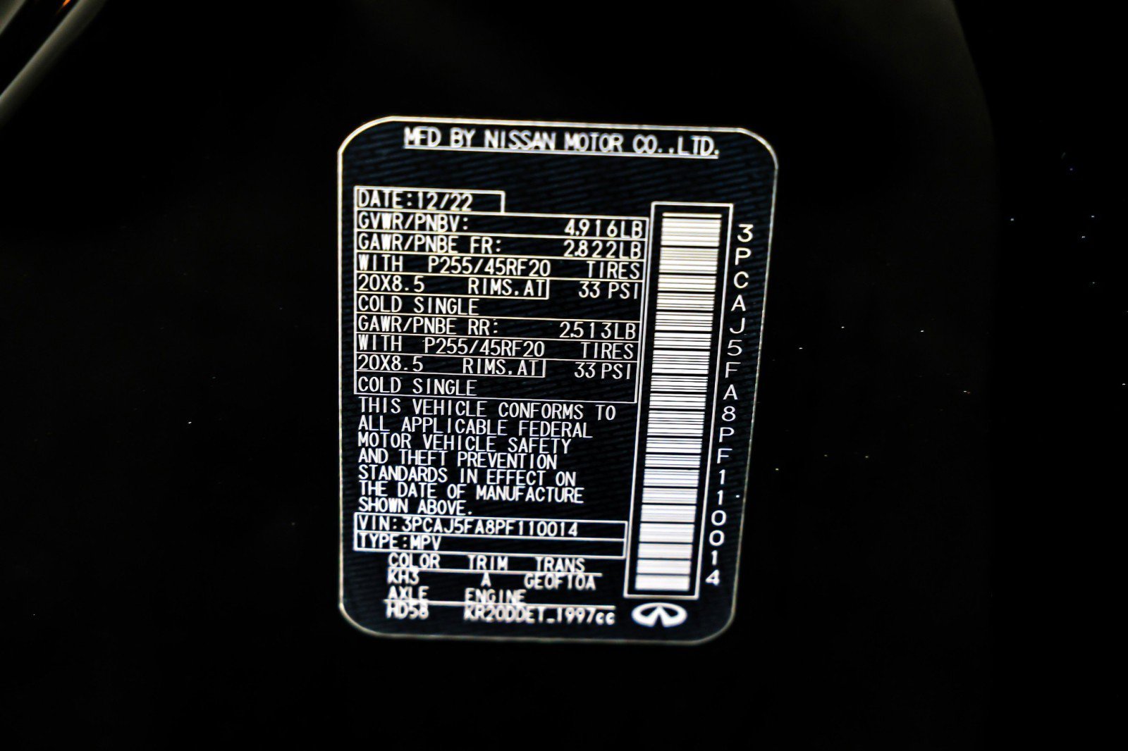 Used 2023 INFINITI QX50 Sport image 26