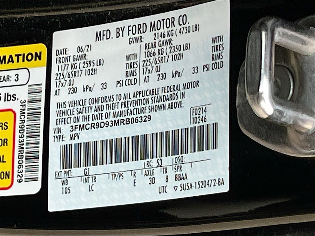 Used 2021 Ford Bronco Sport Badlands image 30