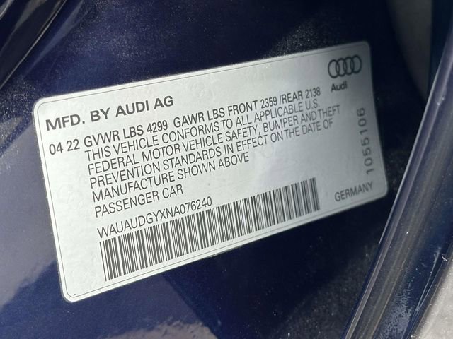Used 2022 Audi A3 2.0T Premium image 27