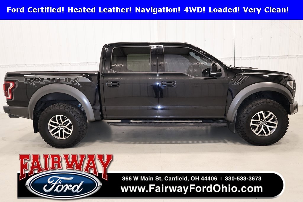 Certified 2018 Ford F150 Raptor w/ Equipment Group 802A Luxury