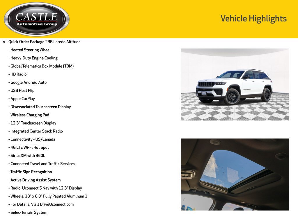 New 2026 Jeep Grand Cherokee Altitude AWD/4WD image 6