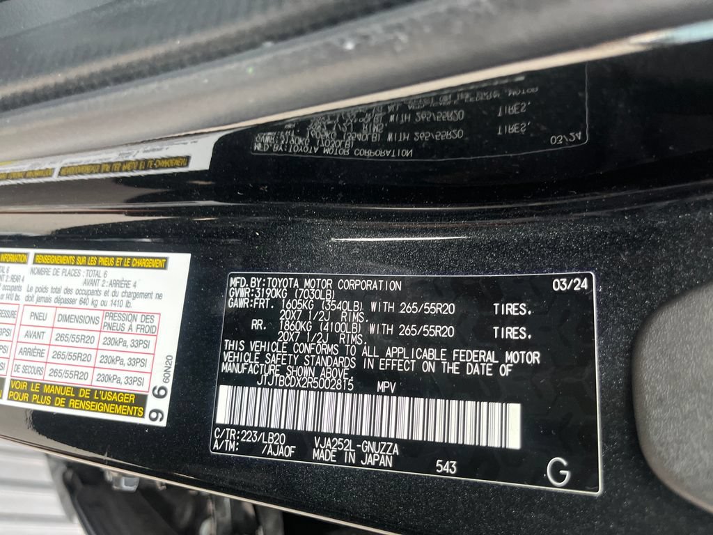Used 2024 Lexus GX 550 w/ Accessory Package (2T) AWD/4WD image 30