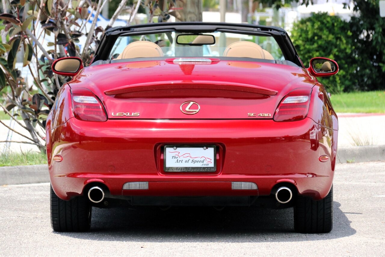 Used 2006 Lexus SC 430 Convertible RWD image 9