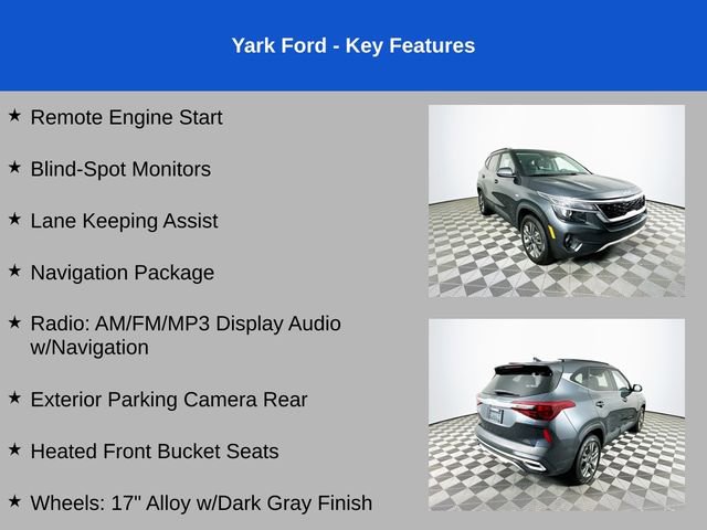 Used 2023 Kia Seltos S w/ Navigation Package image 2