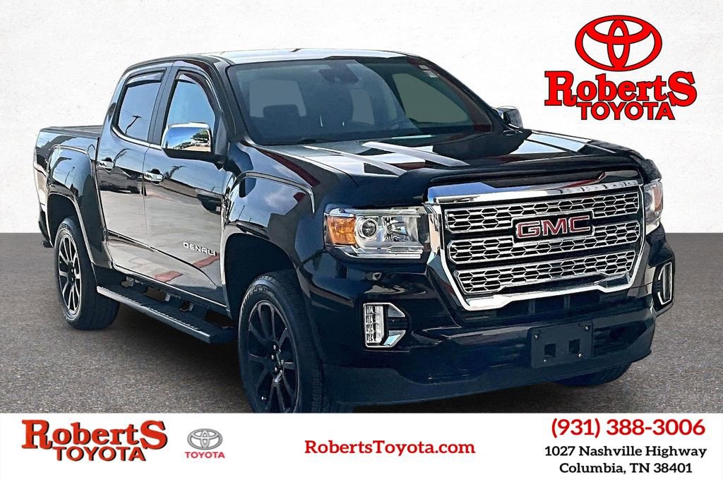 Used 2022 GMC Canyon Denali w/ Denali Black Edition Package AWD/4WD image 1