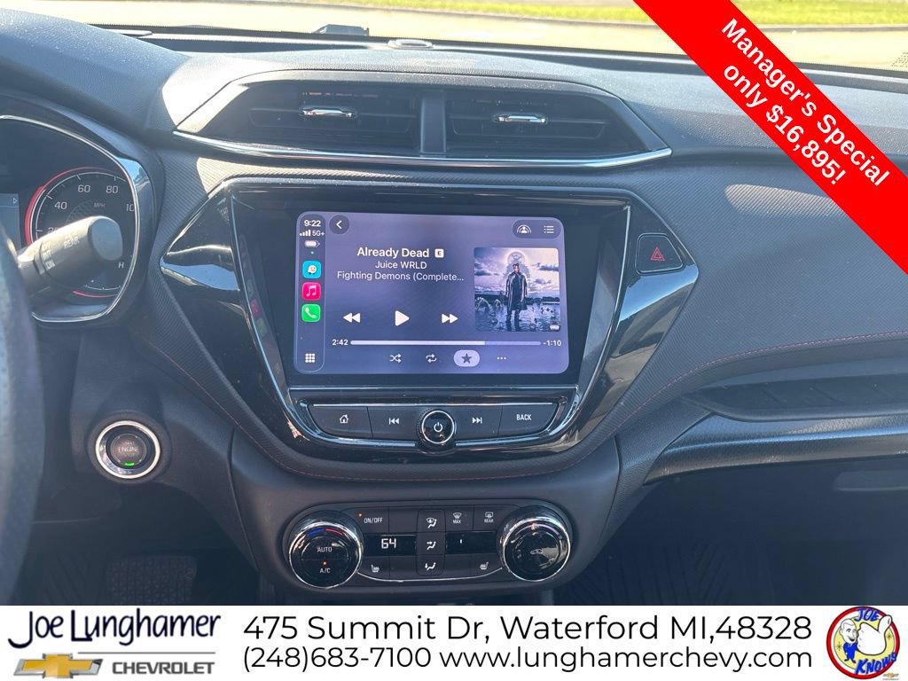 Certified 2021 Chevrolet TrailBlazer RS w/ Sun and Liftgate Package FWD image 15