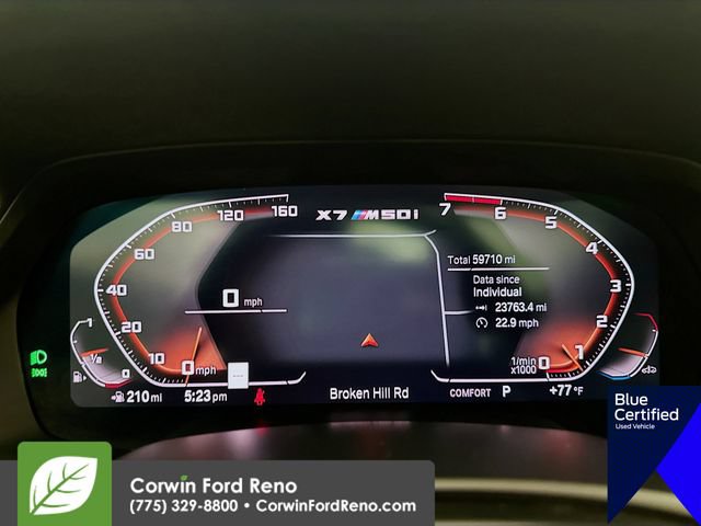 Used 2020 BMW X7 M50i w/ Dynamic Handling Package AWD/4WD image 16