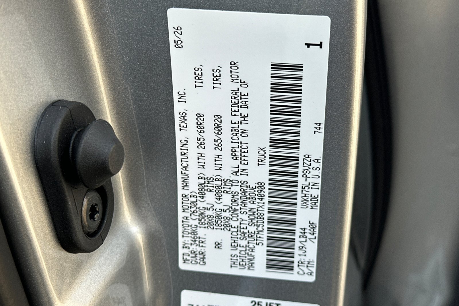New 2026 Toyota Tundra 1794 Edition w/ TRD Off-Road Package AWD/4WD image 32