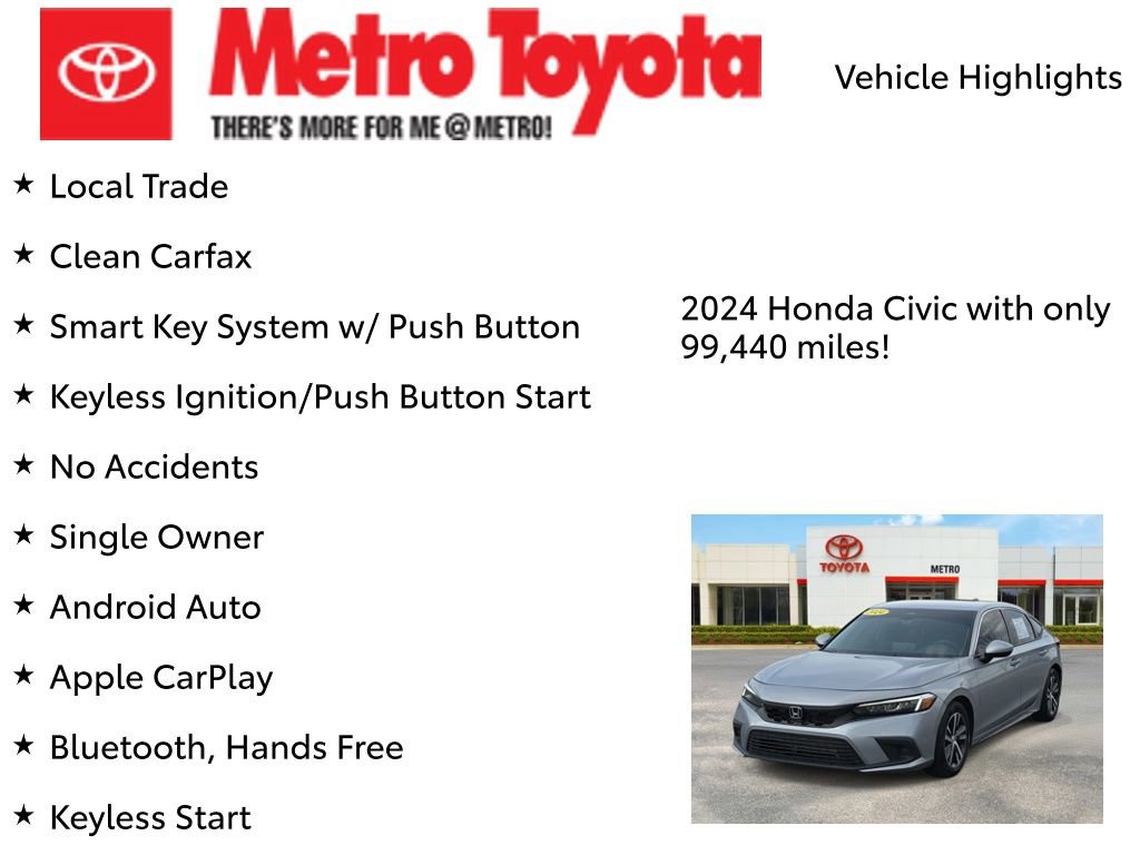 Used 2024 Honda Civic LX image 7