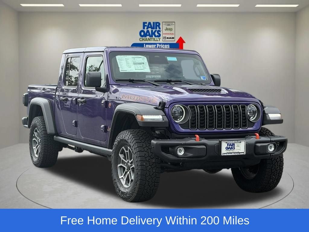 New 2026 Jeep Gladiator Mojave w/ Steel Bumper Group