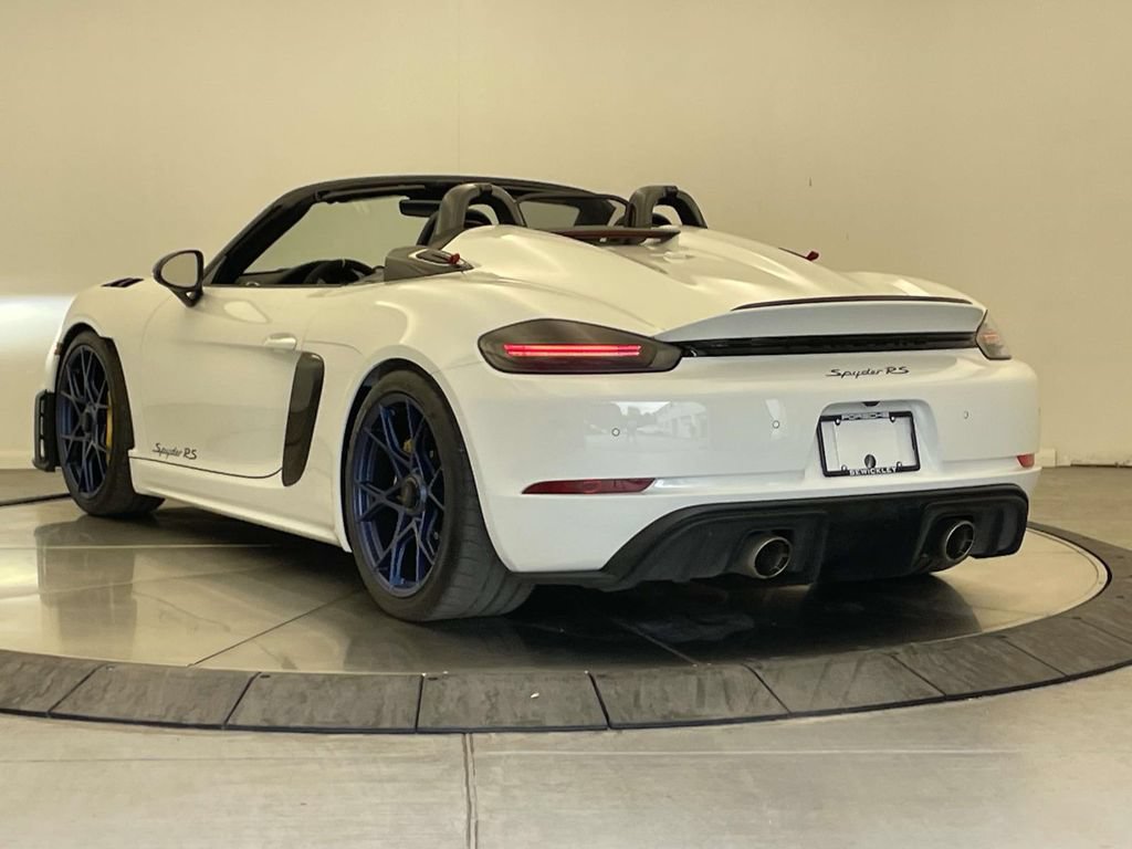 Certified 2025 Porsche 718 Boxster Spyder RS RWD image 3