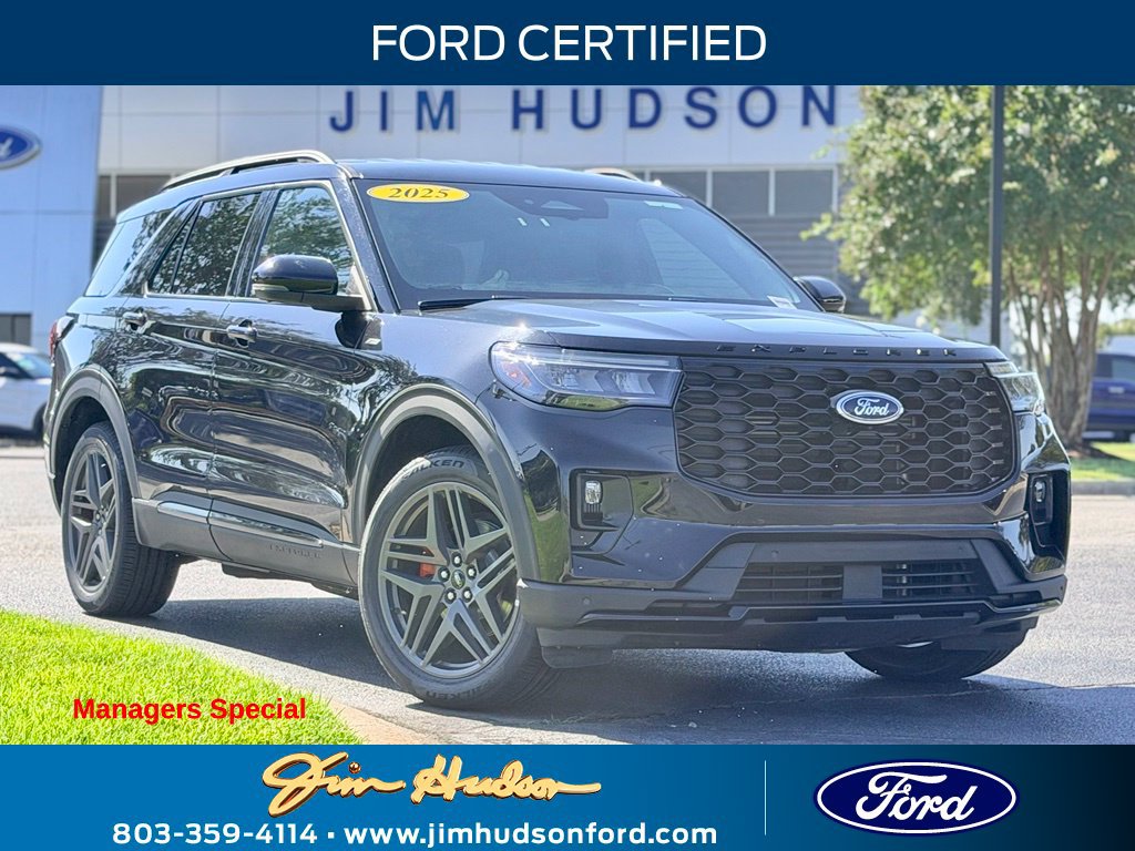 Certified 2025 Ford Explorer ST-Line w/ ST-Line Street Pack AWD/4WD image 1