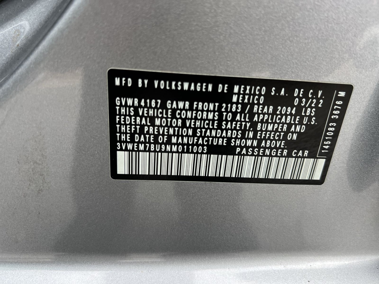 Used 2022 Volkswagen Jetta SE FWD image 27