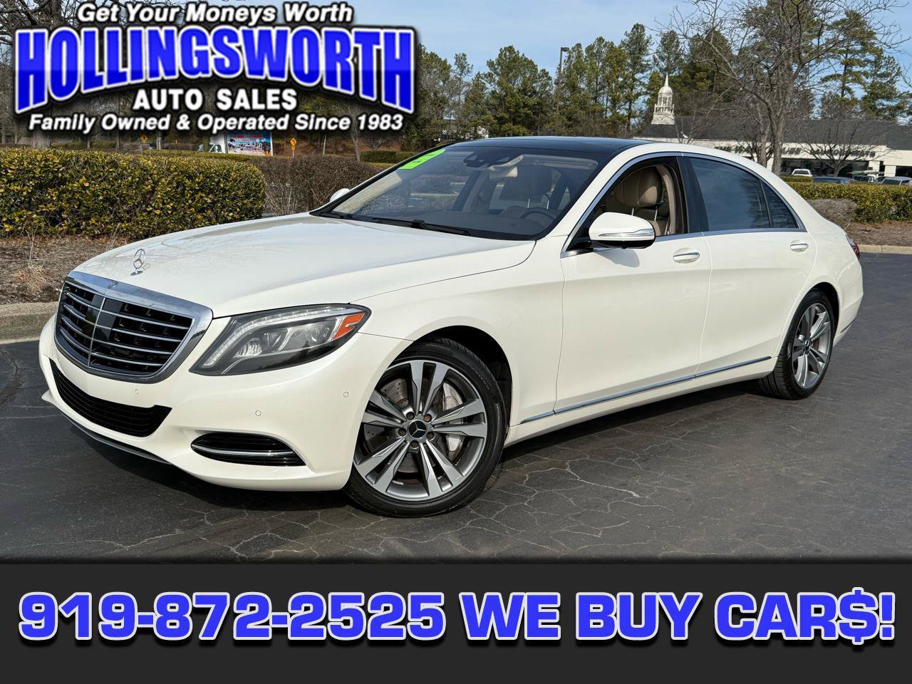 Used 2016 Mercedes-Benz S 550 Sedan w/ Premium Package image 1
