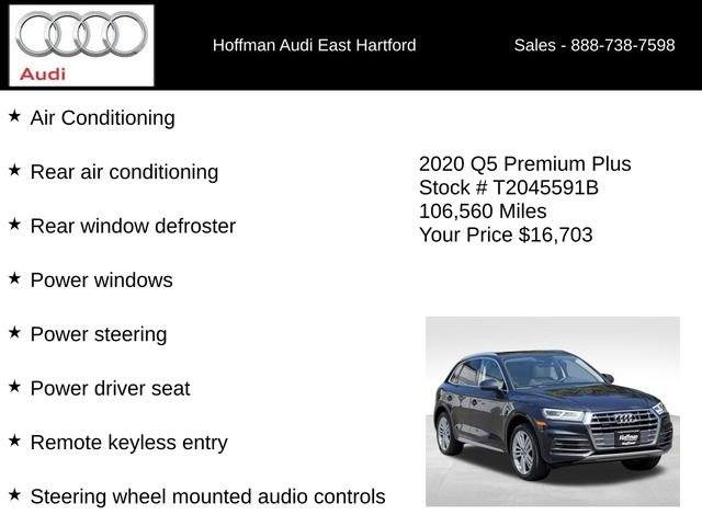 Used 2020 Audi Q5 2.0T Premium Plus AWD/4WD image 12