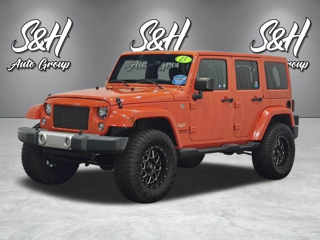 Used 2015 Jeep Wrangler Unlimited Sahara w/ Dual Top Group image 10