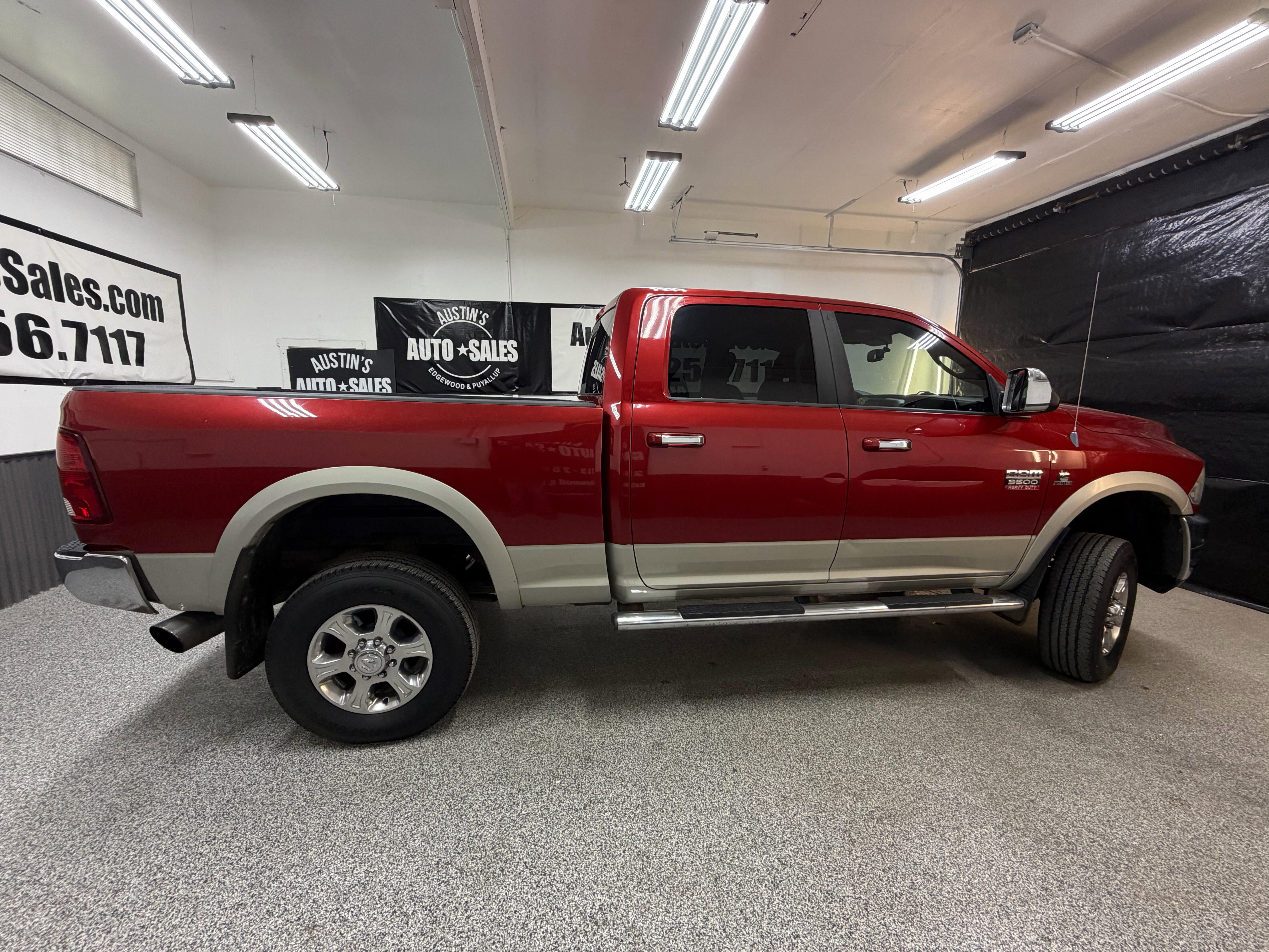 Used 2010 Dodge Ram 3500 Truck Laramie w/ Protection Group AWD/4WD image 2
