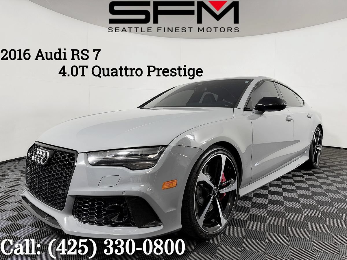 Used 2016 Audi RS 7 Prestige w/ Carbon-Optic Package