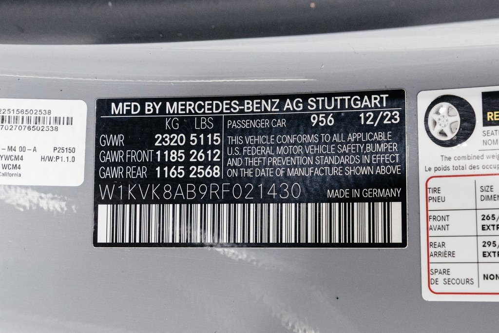 Used 2024 Mercedes-Benz SL 55 AMG 4MATIC image 43