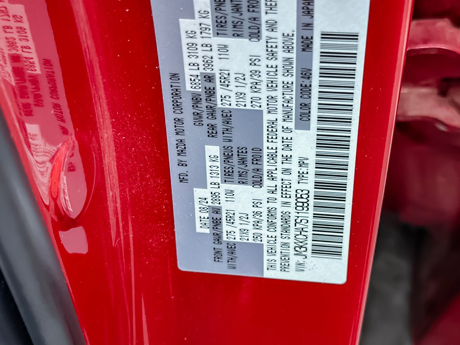 Used 2025 MAZDA CX-90 Plug-In Hybrid w/Premium Sport image 28