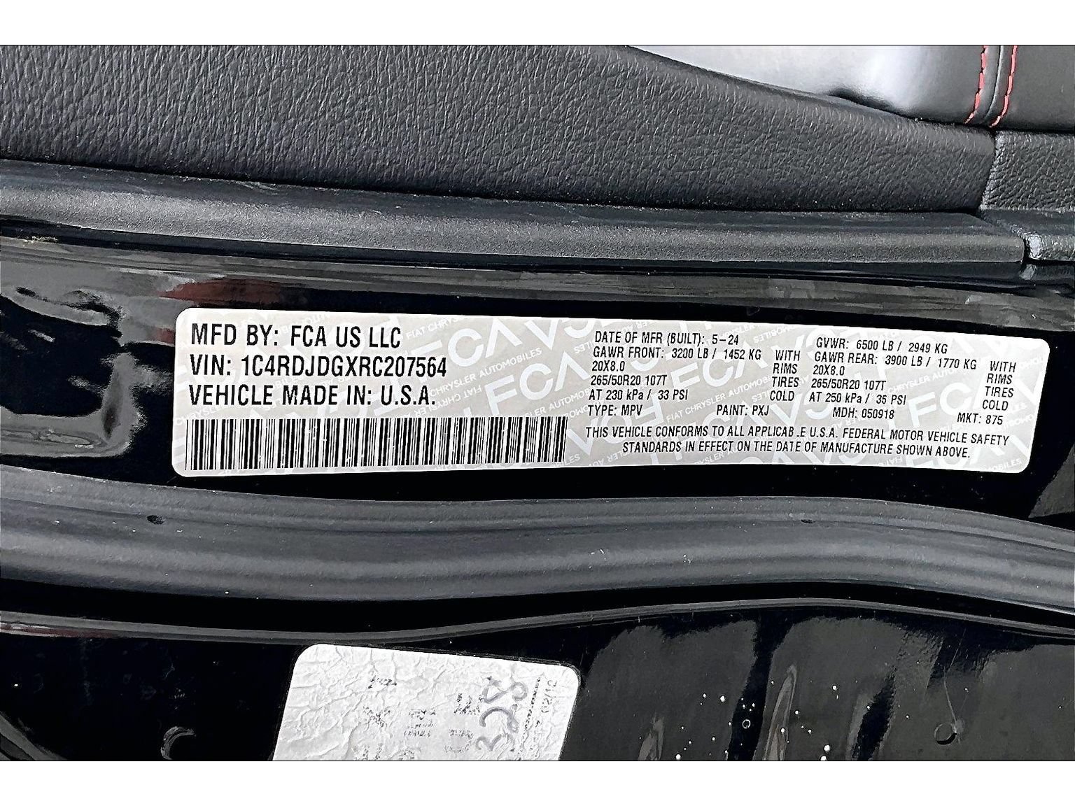 Certified 2024 Dodge Durango GT AWD/4WD image 30