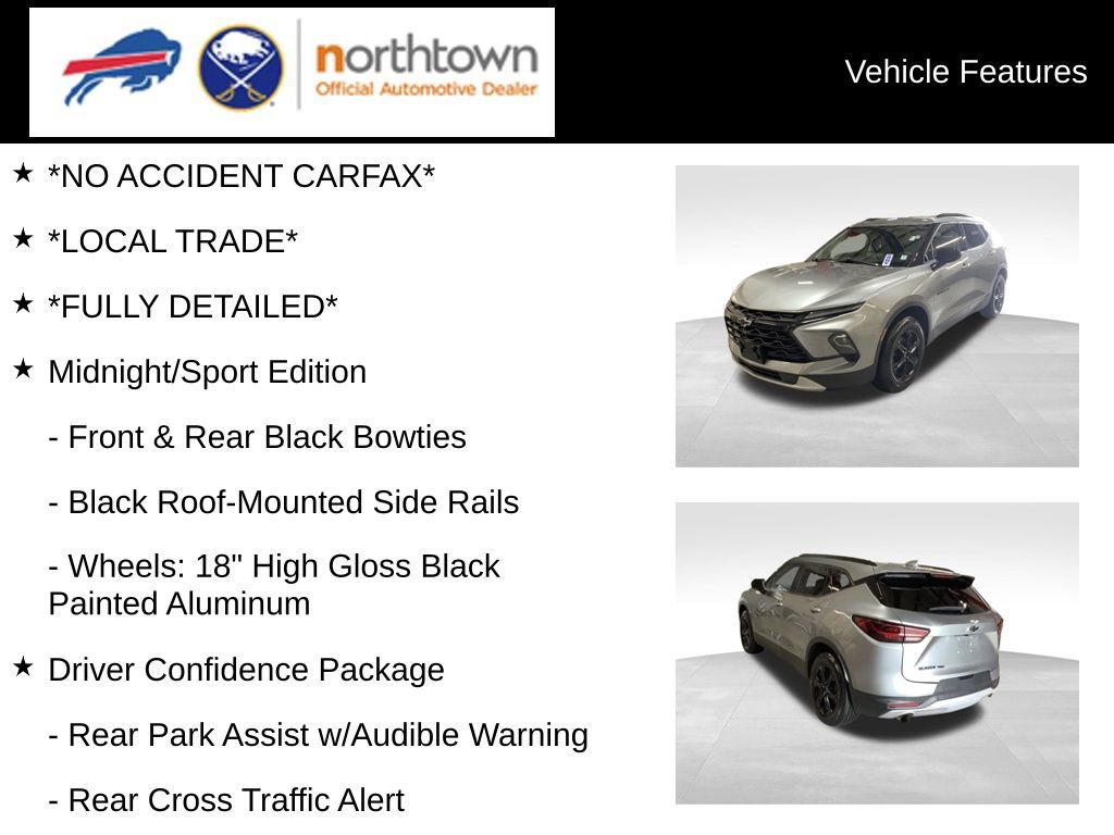 Used 2024 Chevrolet Blazer LT w/ Midnight/Sport Edition AWD/4WD image 4