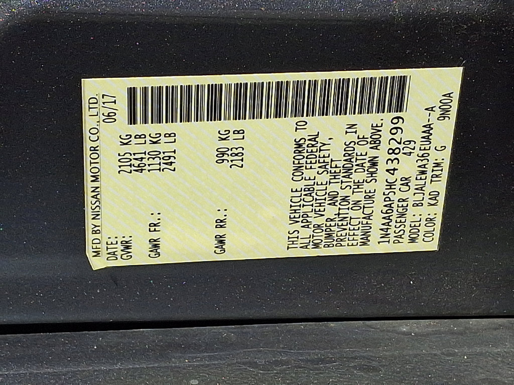 Used 2017 Nissan Maxima 3.5 SL FWD image 28