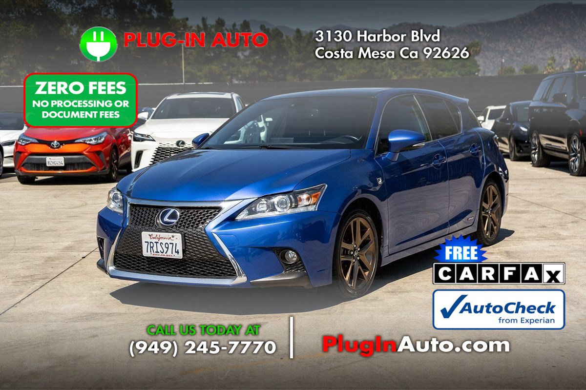 Used 2016 Lexus CT 200h w/ Navigation Package FWD image 4