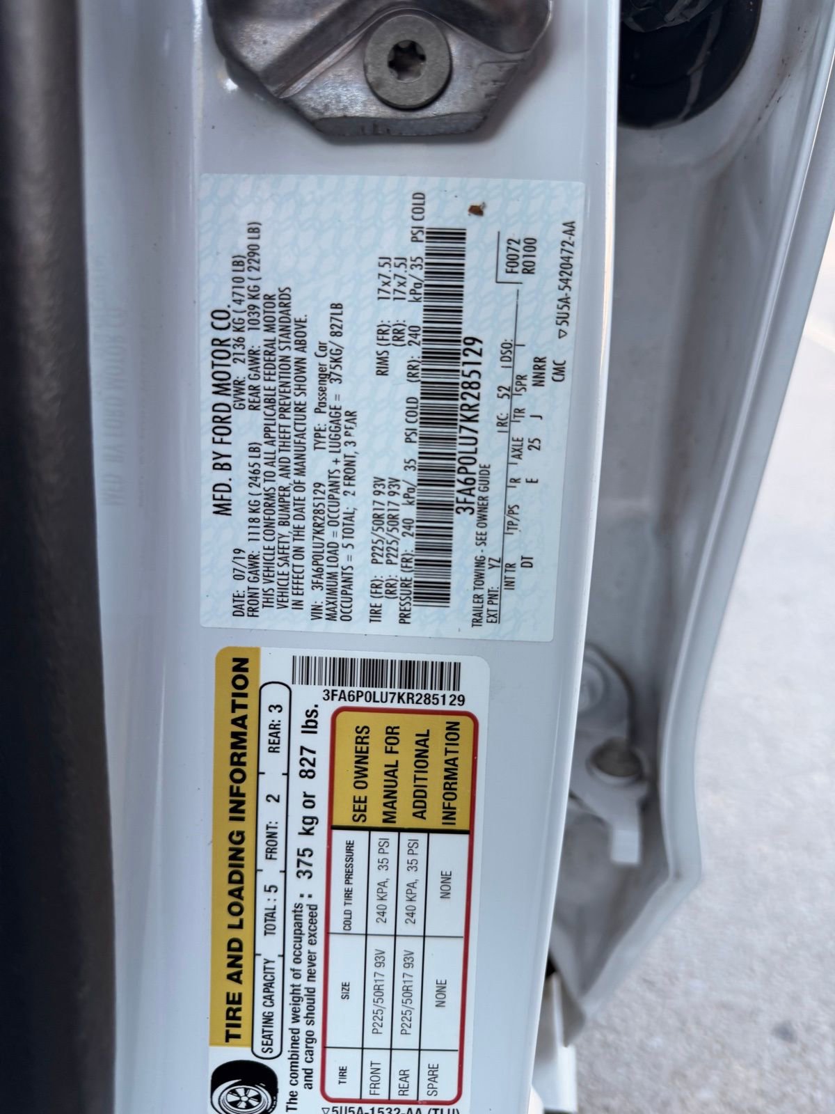 Used 2019 Ford Fusion SE image 27