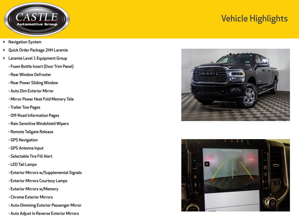 Used 2024 RAM 2500 Laramie w/ Snow Chief Group AWD/4WD image 8