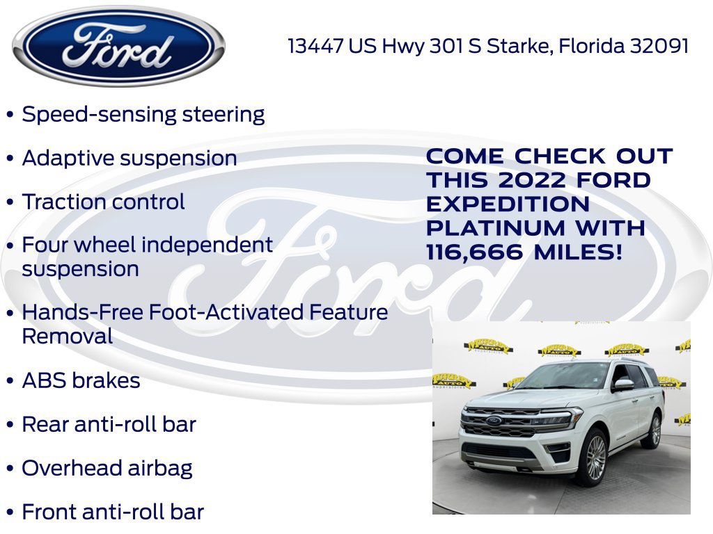 Used 2022 Ford Expedition Platinum AWD/4WD image 32