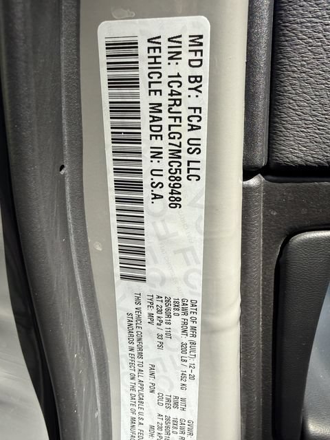 Used 2021 Jeep Grand Cherokee Trailhawk w/ Trailhawk Luxury Group AWD/4WD image 19
