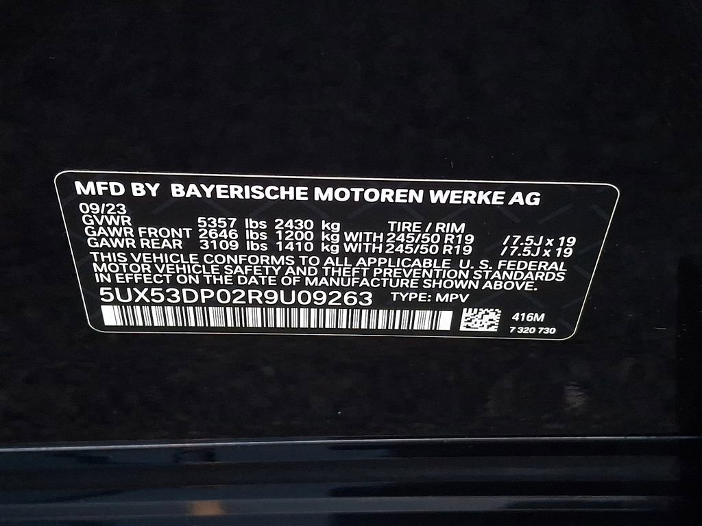 Certified 2024 BMW X3 xDrive30i w/ Premium Package image 25