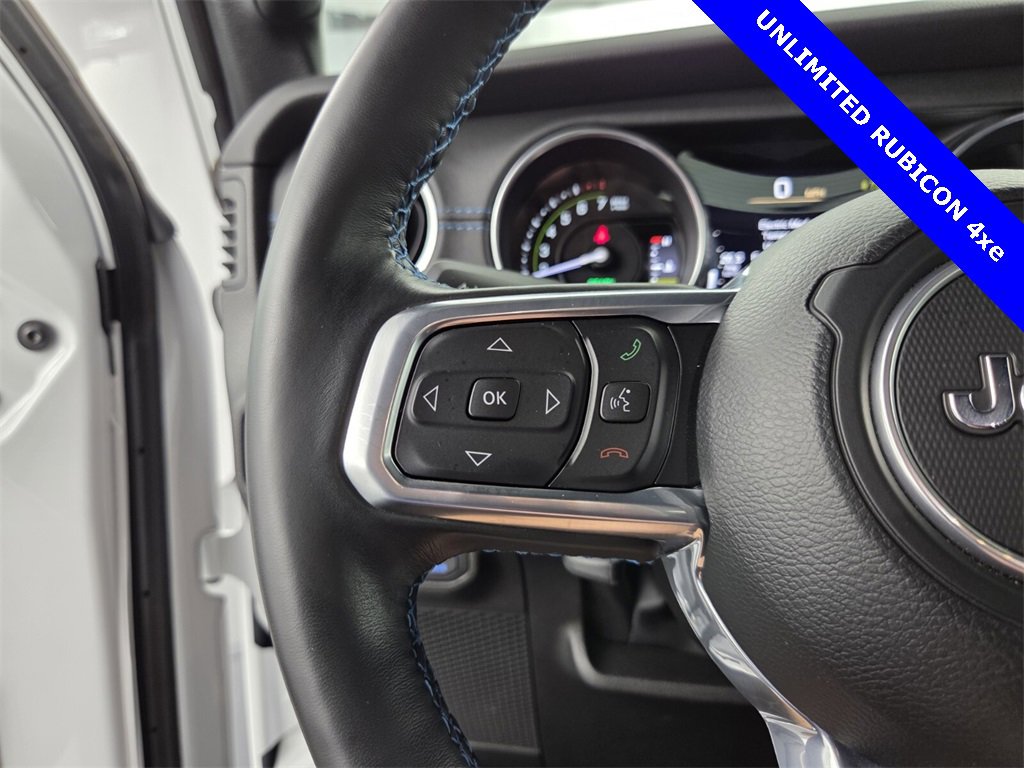 Used 2021 Jeep Wrangler Unlimited Rubicon 4xe w/ Steel Bumper Group image 30