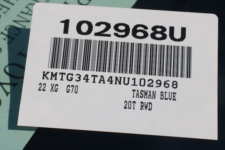 Used 2022 Genesis G70 2.0T RWD image 30