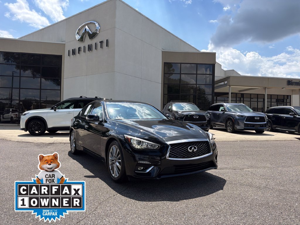 Certified 2023 INFINITI Q50 Luxe w/ Cargo Package RWD image 1