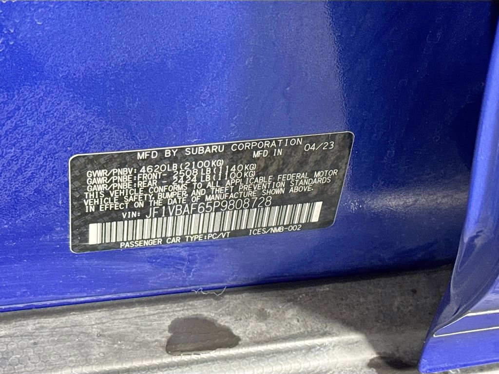 Used 2023 Subaru WRX Premium image 33