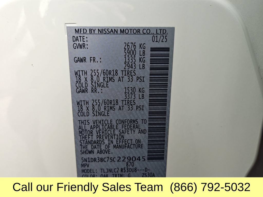 Used 2025 Nissan Pathfinder SV AWD/4WD image 26