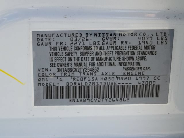 New 2026 Nissan Sentra SV w/ SV Convenience Package FWD image 11
