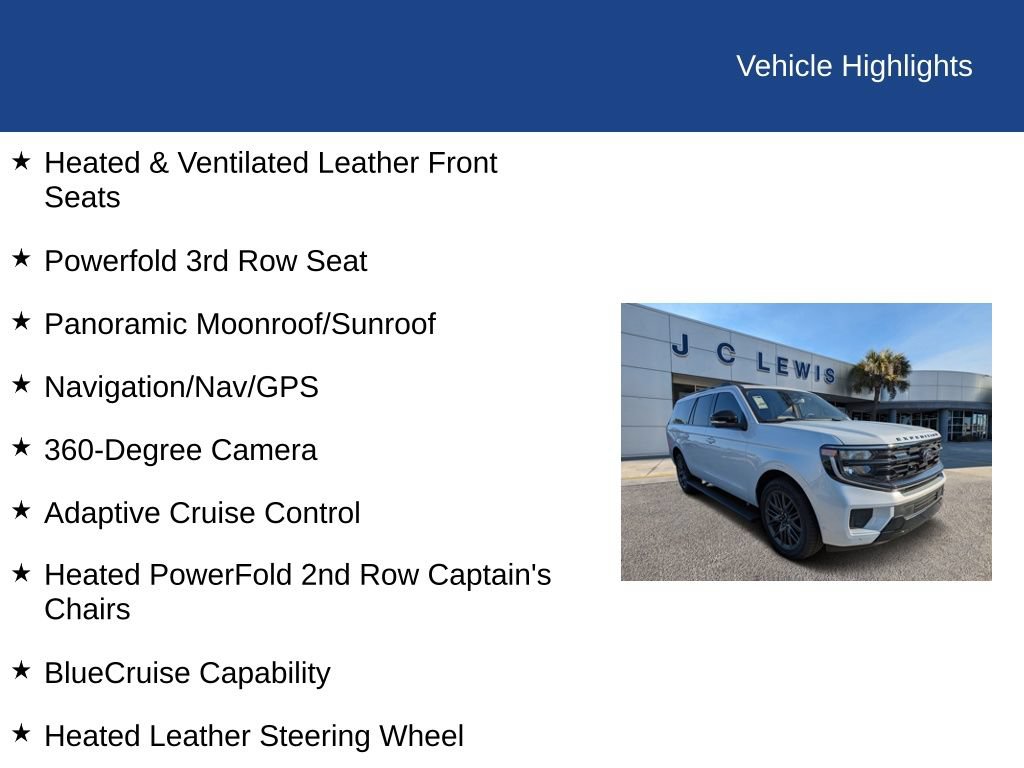 Certified 2025 Ford Expedition Max Platinum w/ Stealth Performance Package AWD/4WD image 36