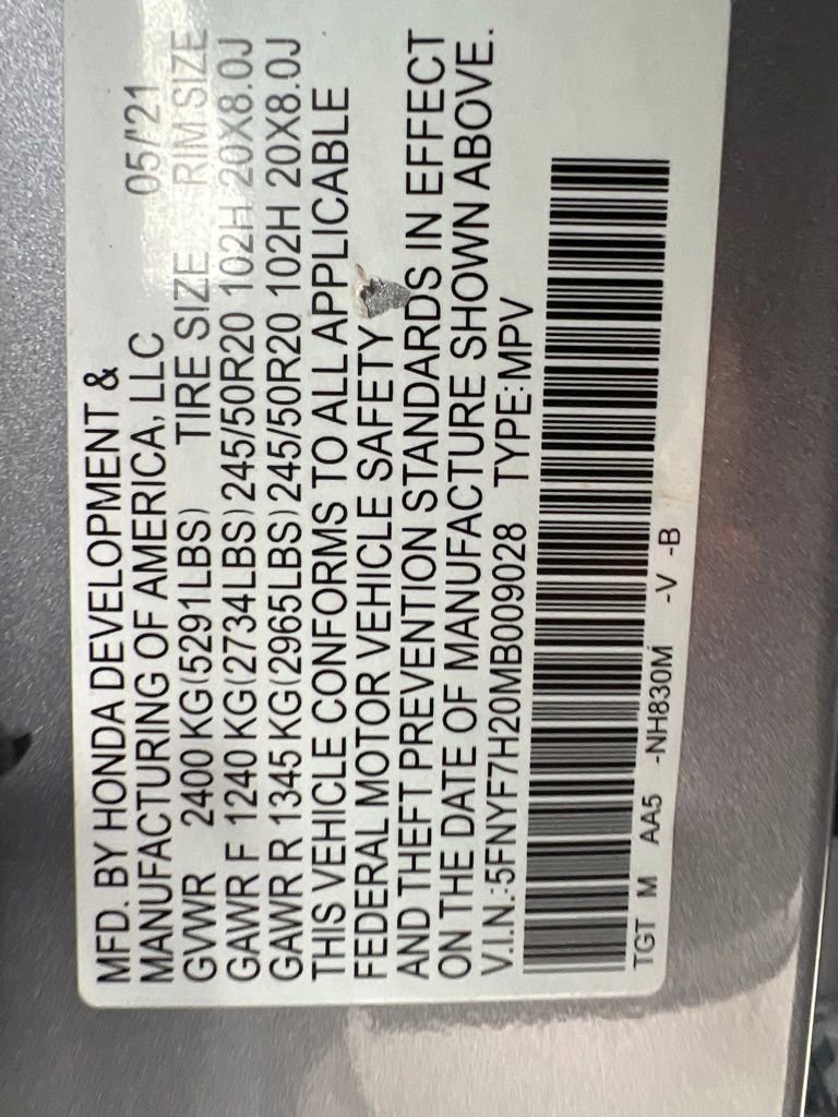 Used 2021 Honda Passport Sport image 23