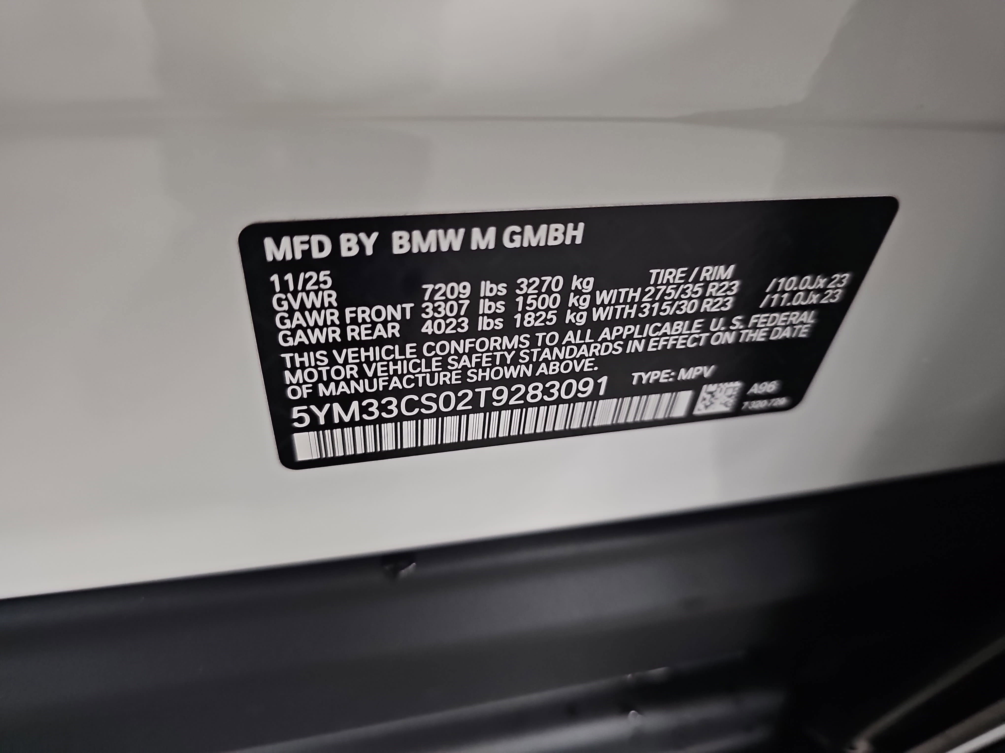 New 2026 BMW XM Label Red image 38